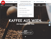 Tablet Screenshot of naberkaffee.com